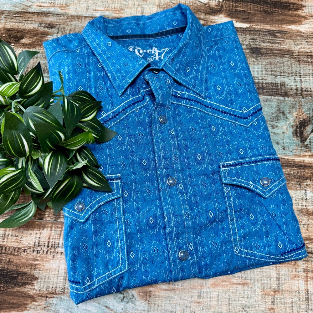 Men’s WRANGLER ROCK47 Western Shirt | #F5